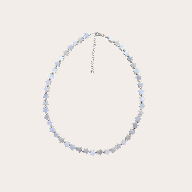 Choker Estrellitas Perla