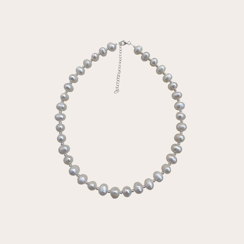 Choker Perlas
