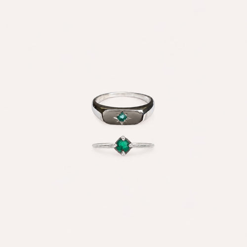 KIT - Anillo Solitario + Manifest