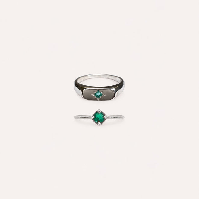 KIT - Anillo Solitario + Manifest
