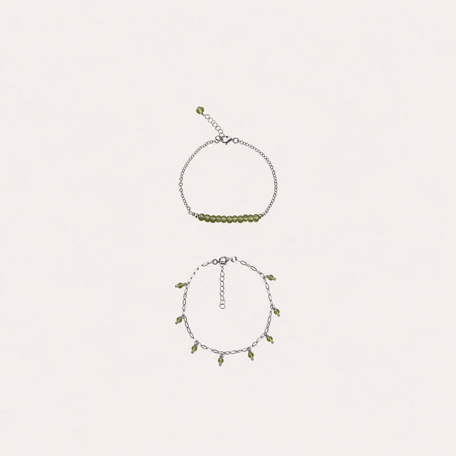 KIT: Pulseras piedritas