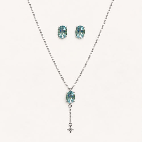 KIT: Corbatin + Aretes Shine