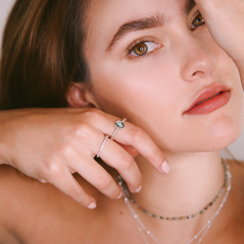 Anillo Rope Labradorita